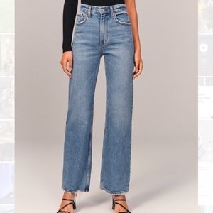 Abercrombie 90s ultra high rise relaxed jeans